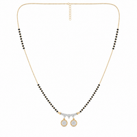 Glistening Spell Diamond Mangalsutra by SVADEZI