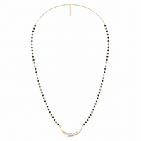 Sparkling Bliss Diamond Mangalsutra by SVADEZI
