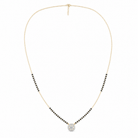 Jewelled Enchantment Diamond Mangalsutra by SVADEZI