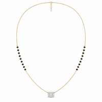 Regal Glow Diamond Mangalsutra by SVADEZI
