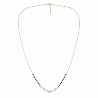 Sublime Embrace Diamond Mangalsutra by SVADEZI