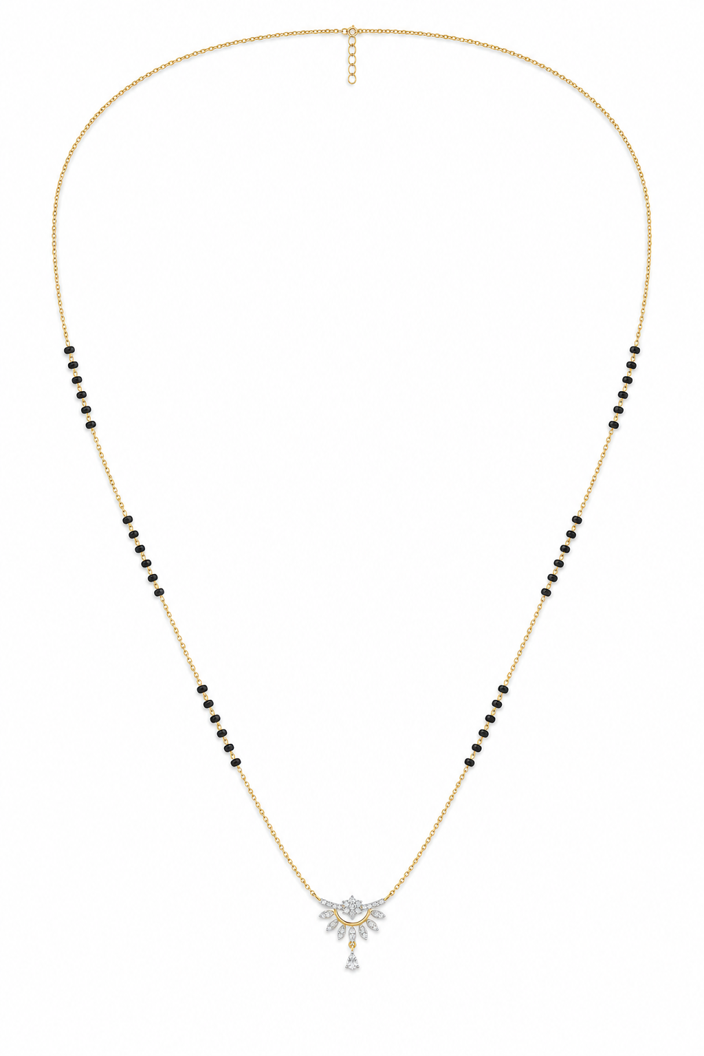 Opulent Dream Diamond Mangalsutra by SVADEZI