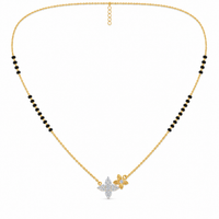 Ethereal Elegance Diamond Mangalsutra by SVADEZI
