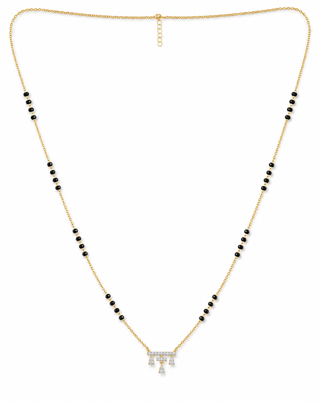 Cascading Vision Diamond Mangalsutra by SVADEZI