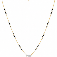 Cascading Vision Diamond Mangalsutra by SVADEZI