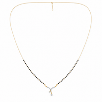 Majestic Elegance Diamond Mangalsutra by SVADEZI