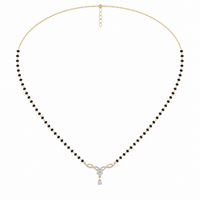 Glowing Mystique Diamond Mangalsutra by SVADEZI