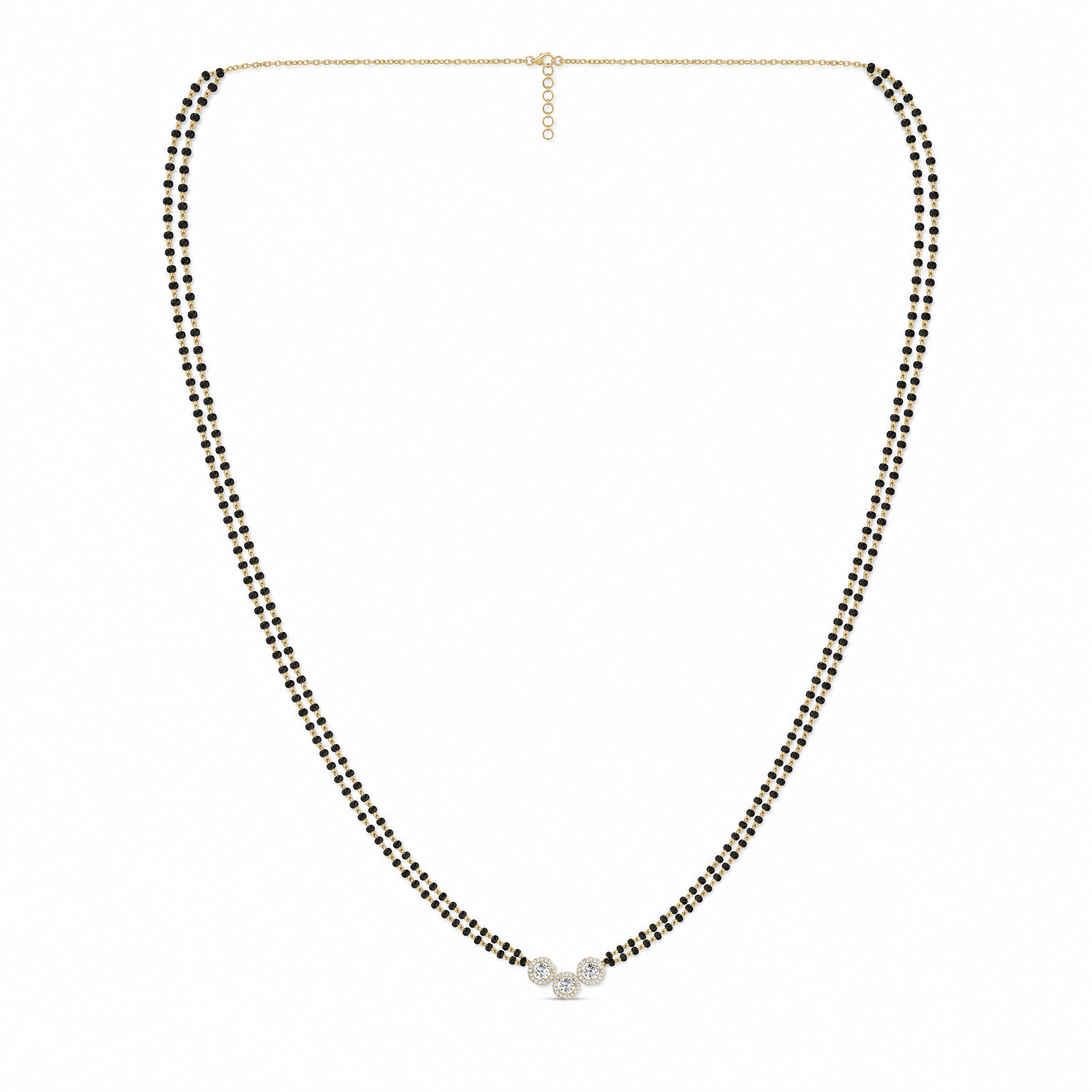 Sovereign Symphony Diamond Mangalsutra by SVADEZI