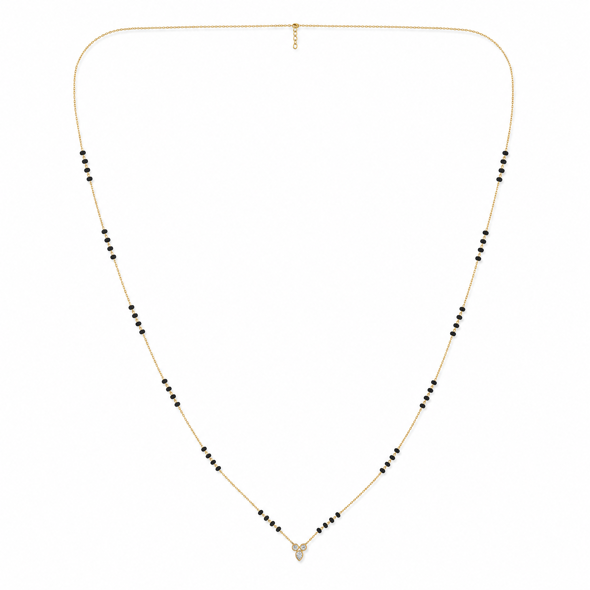 Opulent Whisper Diamond Mangalsutra by SVADEZI