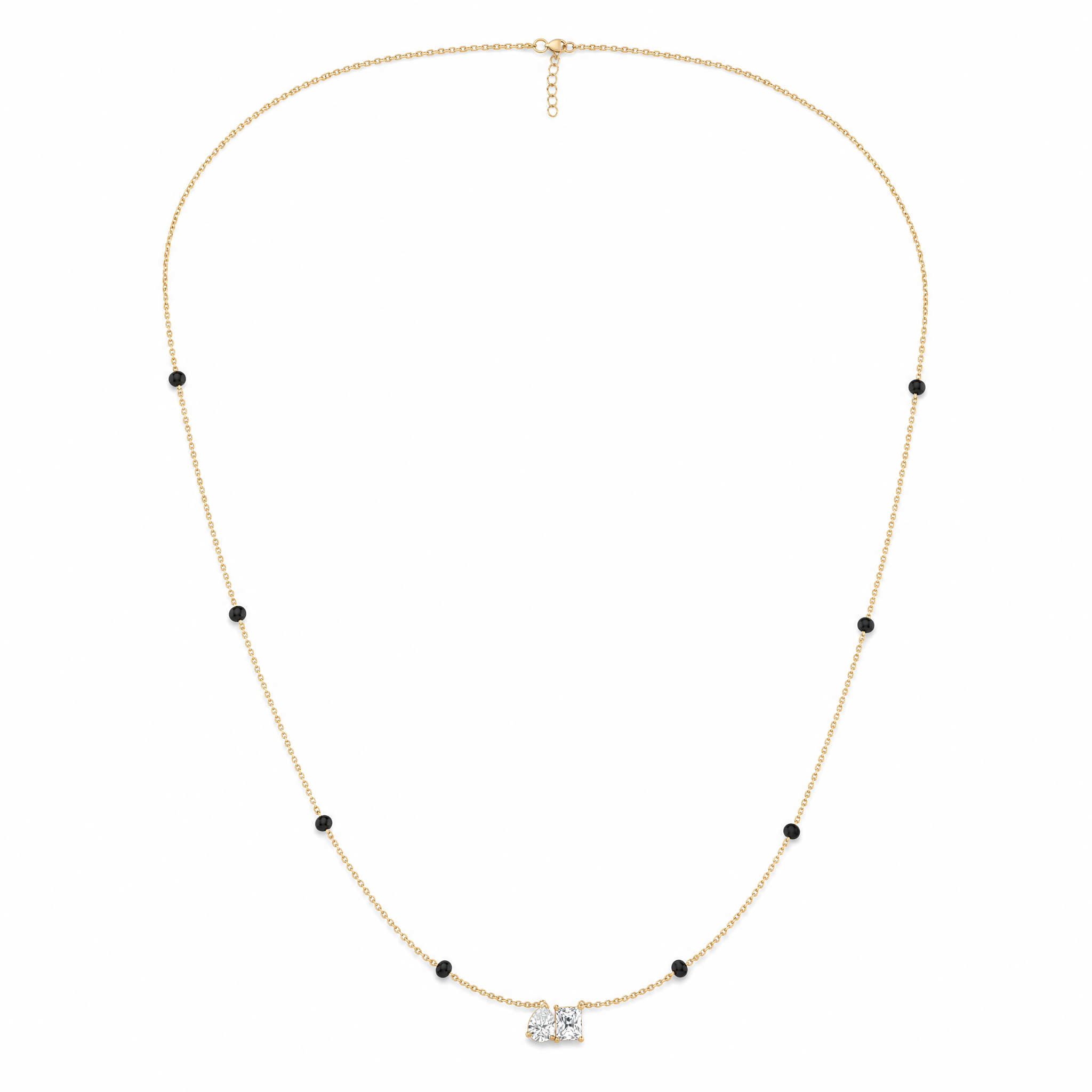 Imperial Bloom Diamond Mangalsutra by SVADEZI