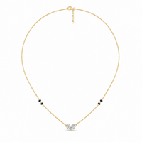 Sovereign Bloom Diamond Mangalsutra by SVADEZI