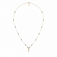 Enthroned Spell Diamond Mangalsutra by SVADEZI