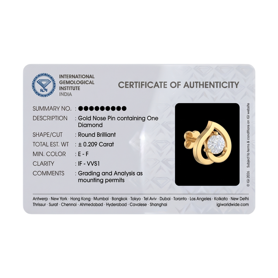 Authenticity Certificate