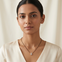 Ethereal Spell Diamond Mangalsutra by SVADEZI
