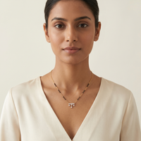 Cascading Vision Diamond Mangalsutra by SVADEZI