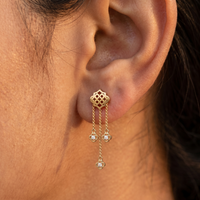 Regal Sonata Diamond Earrings by SVADEZI