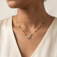 Eternal Mystique Diamond Mangalsutra by SVADEZI