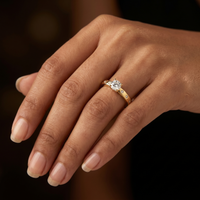 Sublime Glow Diamond Ring by SVADEZI