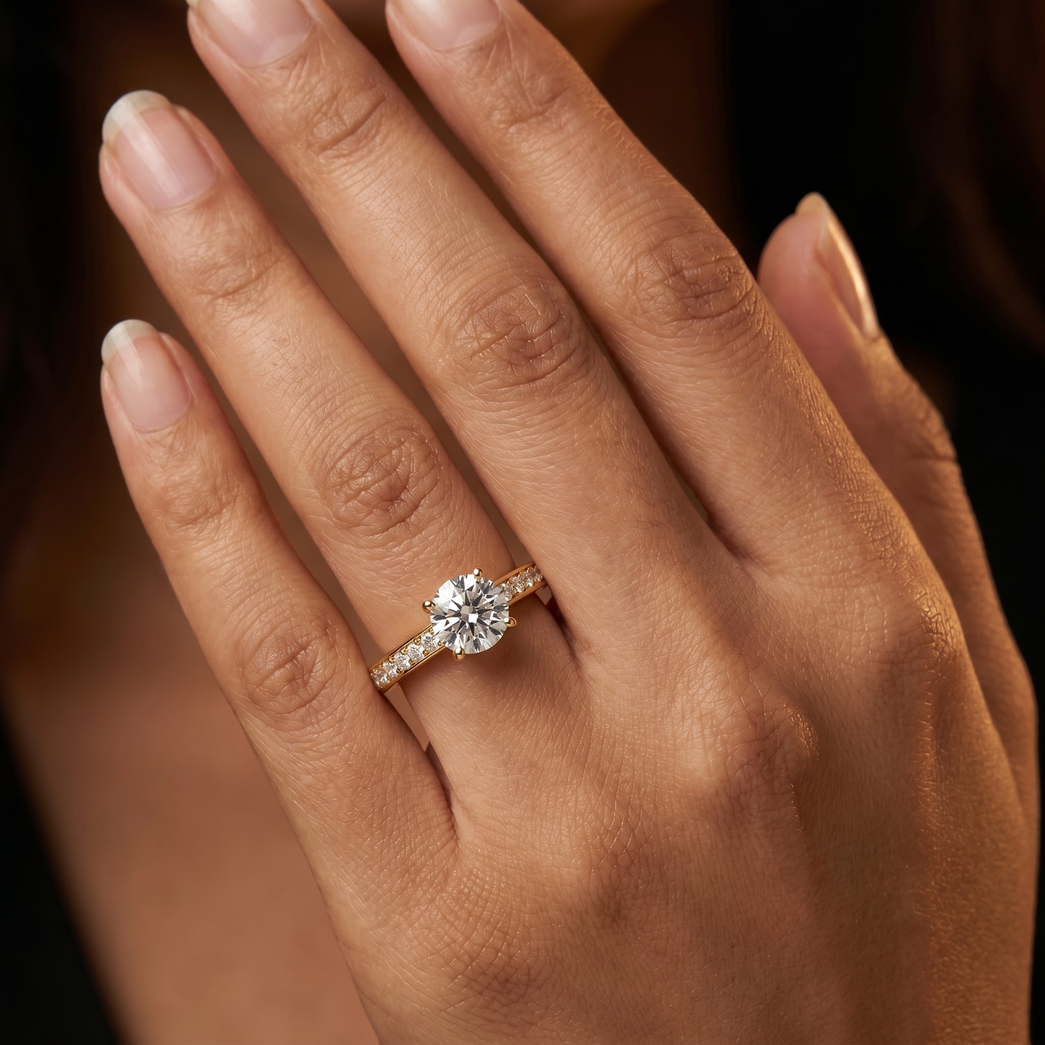 Sparkling Symphony Diamond Ring by SVADEZI