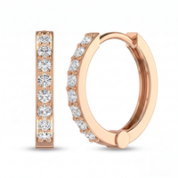 Mystic Embrace Diamond Earrings by SVADEZI
