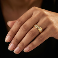 Glistening Splendor Diamond Ring by SVADEZI