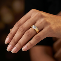 Regal Whisper Diamond Ring by SVADEZI