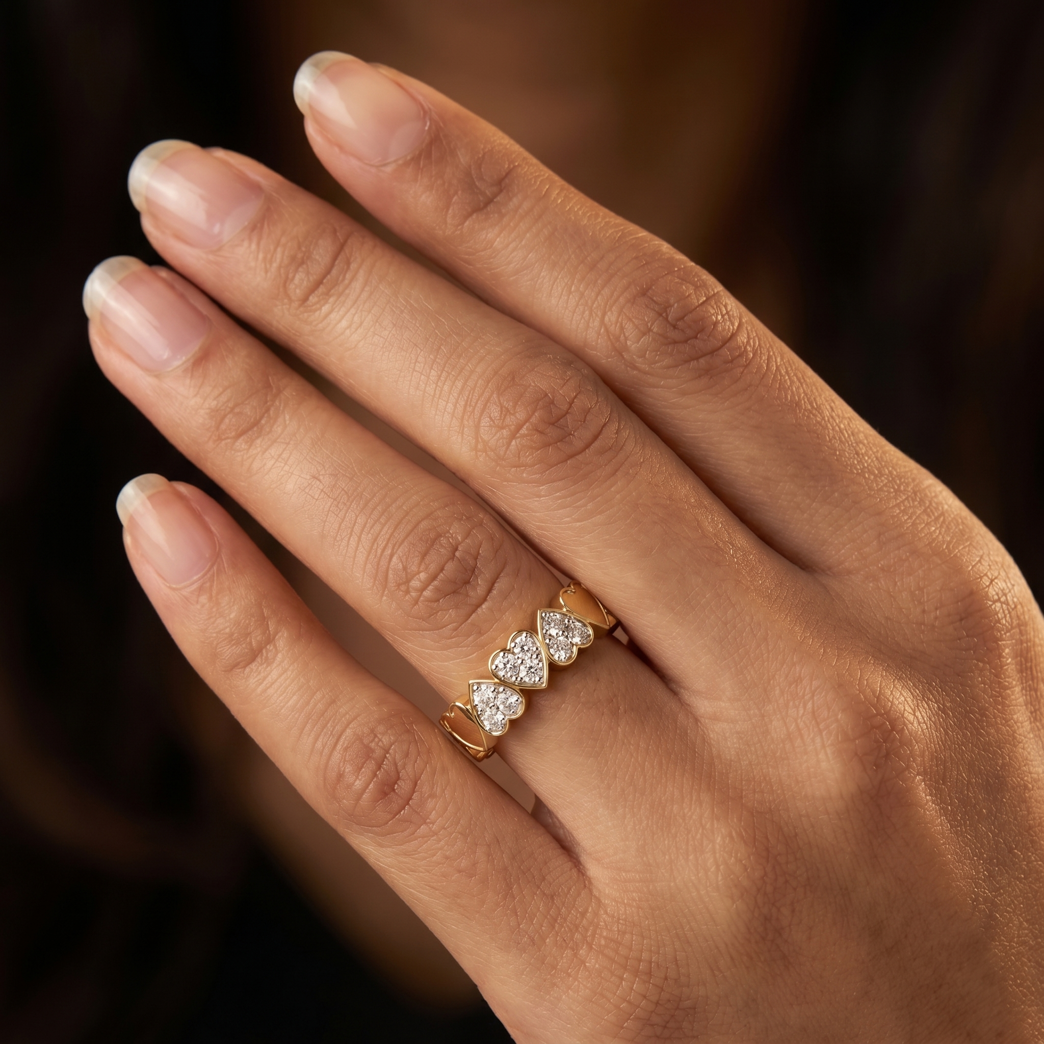 Lustrous Allure Diamond Ring by SVADEZI