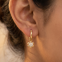 Regal Ode Diamond Earrings by SVADEZI