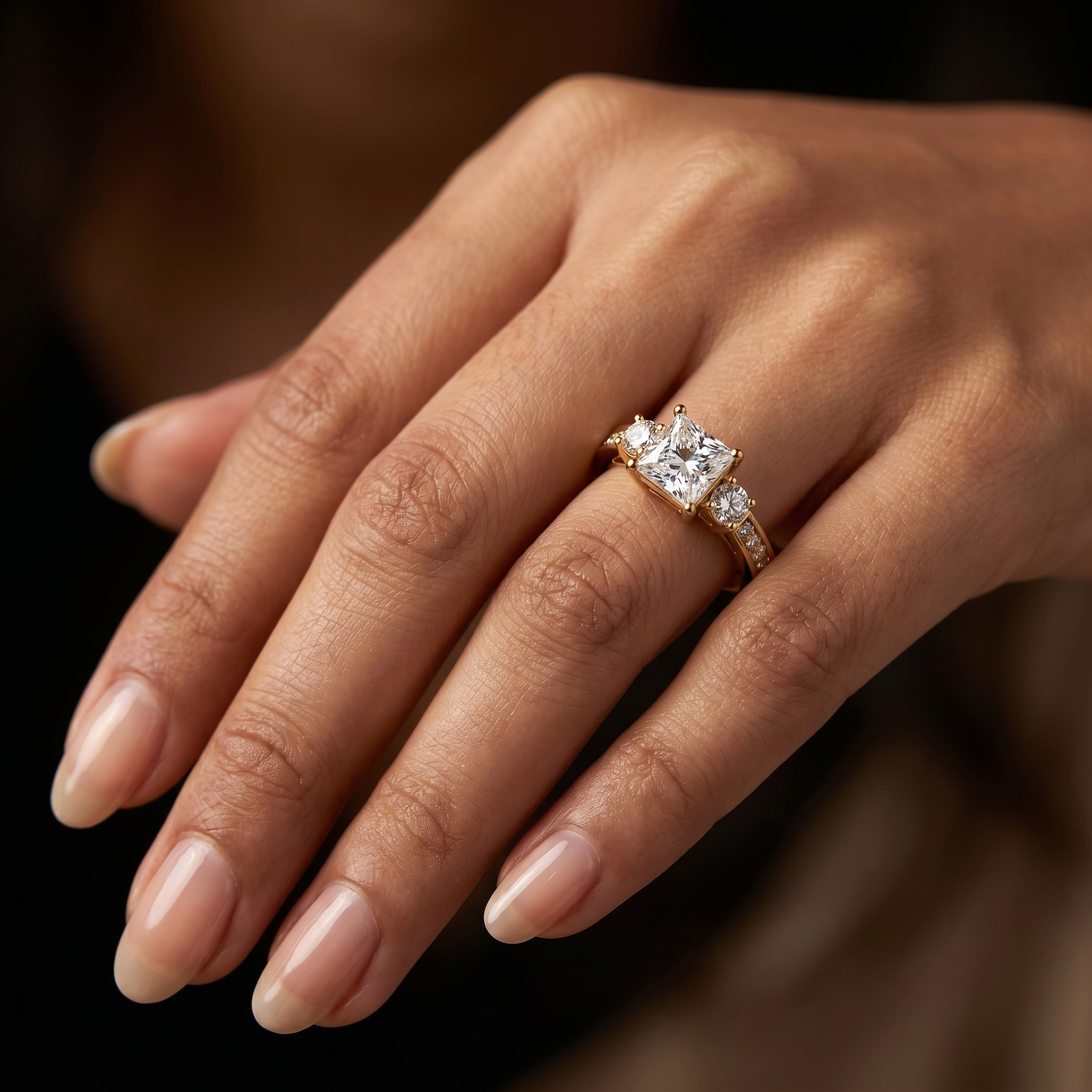 Aureate Harmony Diamond Ring by SVADEZI