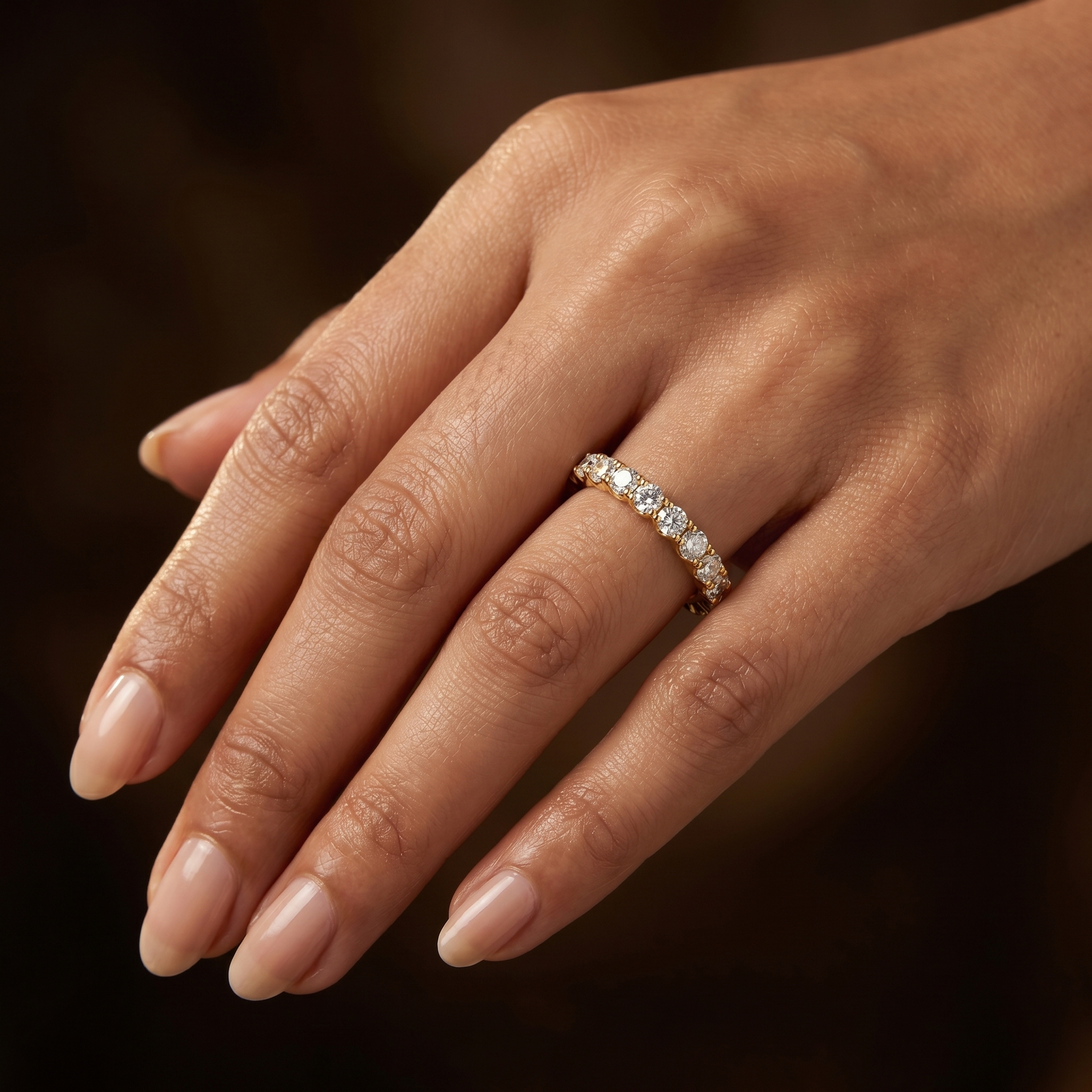 Opulent Glow Diamond Ring by SVADEZI
