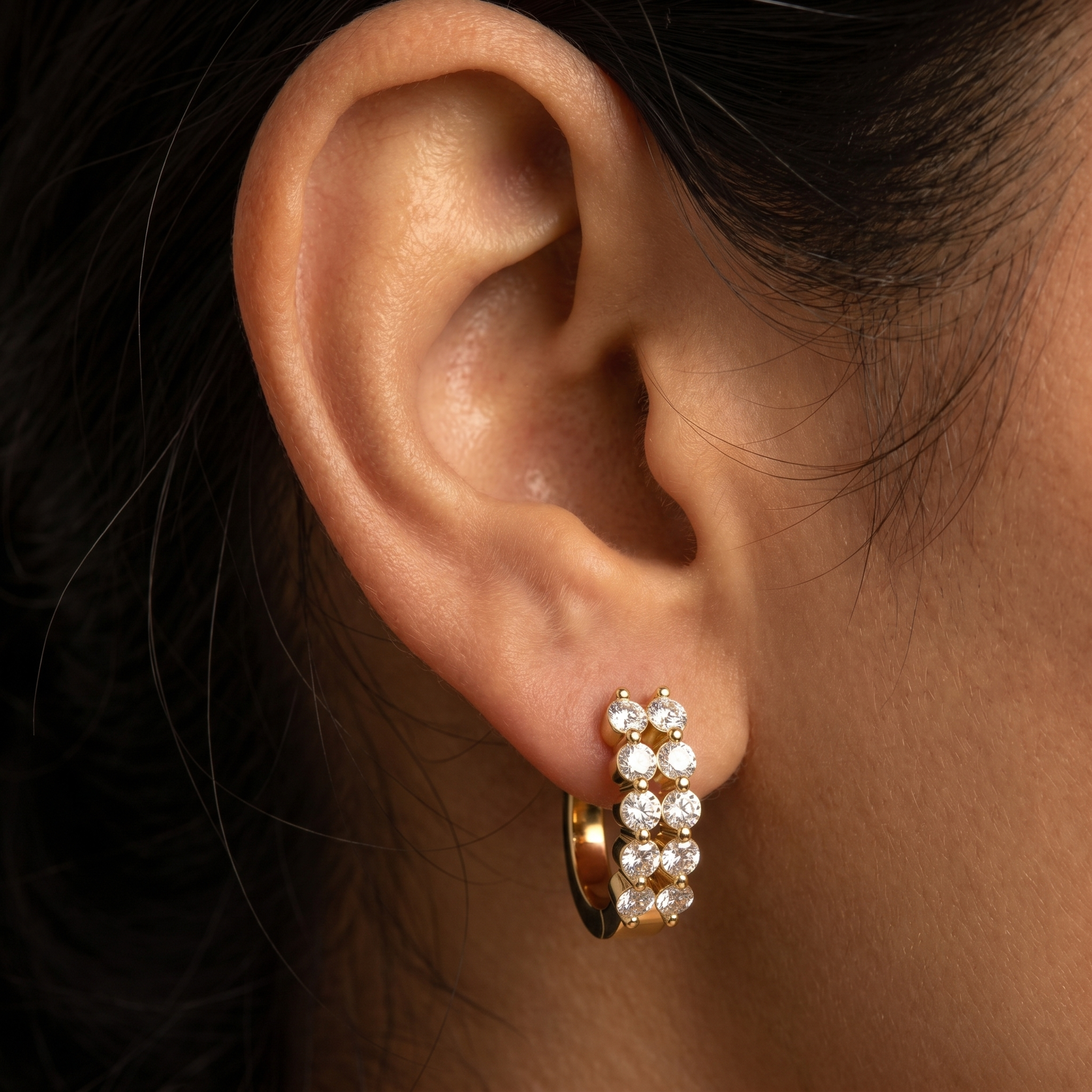 Regal Melody Diamond Earrings by SVADEZI