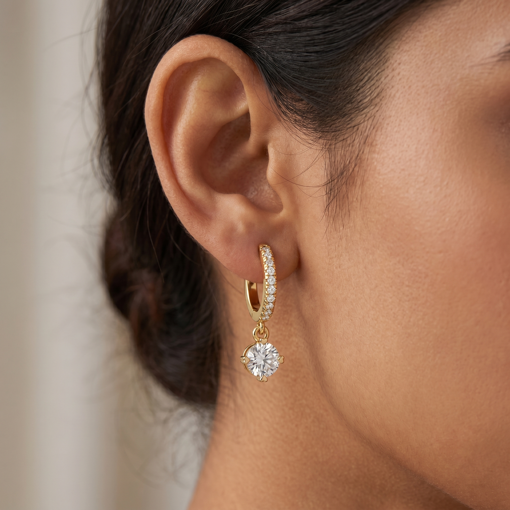 Sovereign Legacy Diamond Earrings by SVADEZI