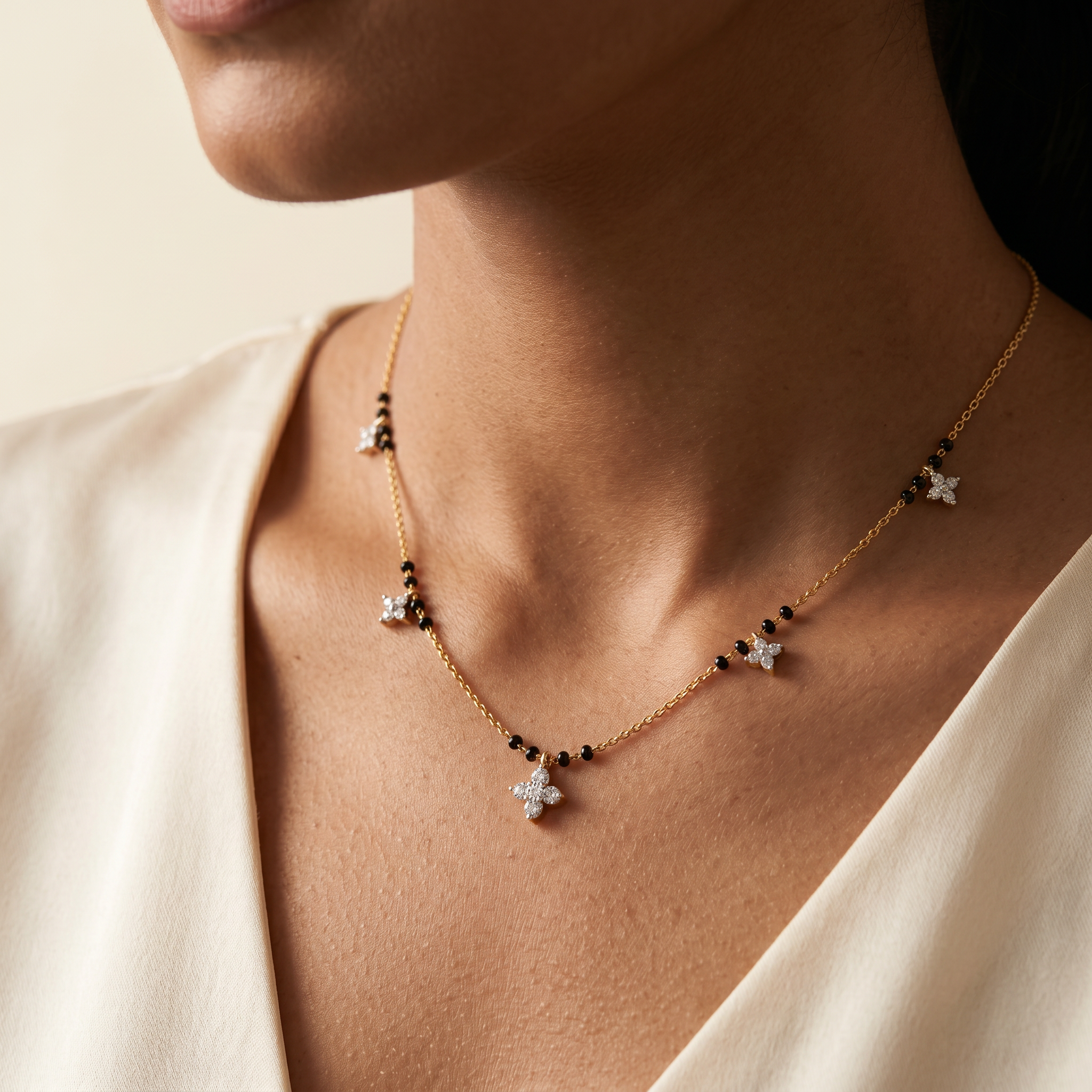 Heavenly Legacy Diamond Mangalsutra by SVADEZI