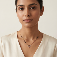 Opulent Dream Diamond Mangalsutra by SVADEZI