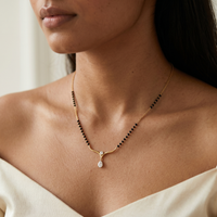 Majestic Harmony Diamond Mangalsutra by SVADEZI