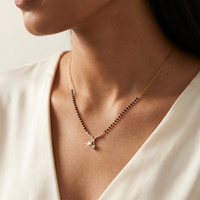Sovereign Cascade Diamond Mangalsutra by SVADEZI