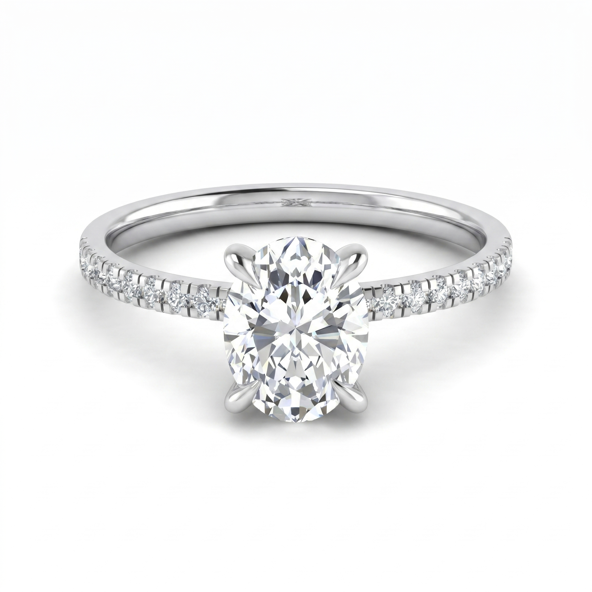 Imperial Reverie Diamond Ring by SVADEZI - rhodium