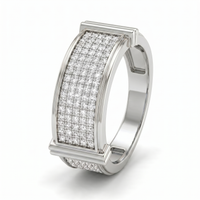 Pristine Allure Diamond Ring by SVADEZI - rhodium