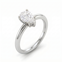 Sovereign Bliss Diamond Ring by SVADEZI - rhodium