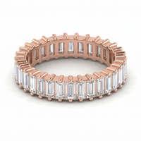 Lustrous Petal Diamond Ring by SVADEZI - rose