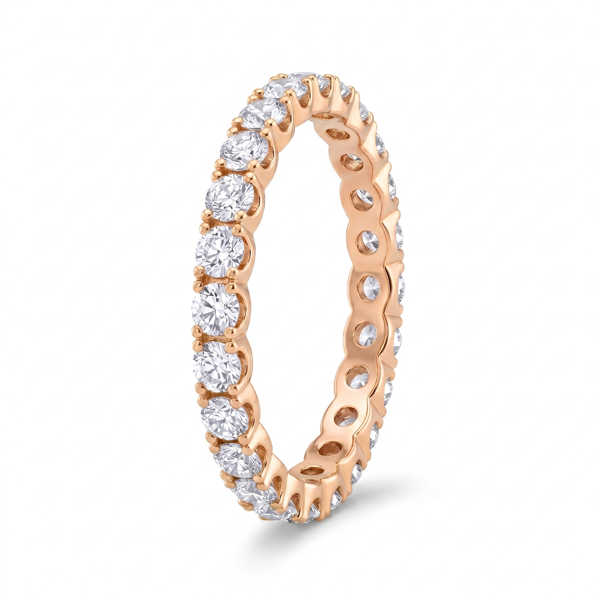 Opulent Glow Diamond Ring by SVADEZI - rose