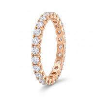 Opulent Glow Diamond Ring by SVADEZI - rose