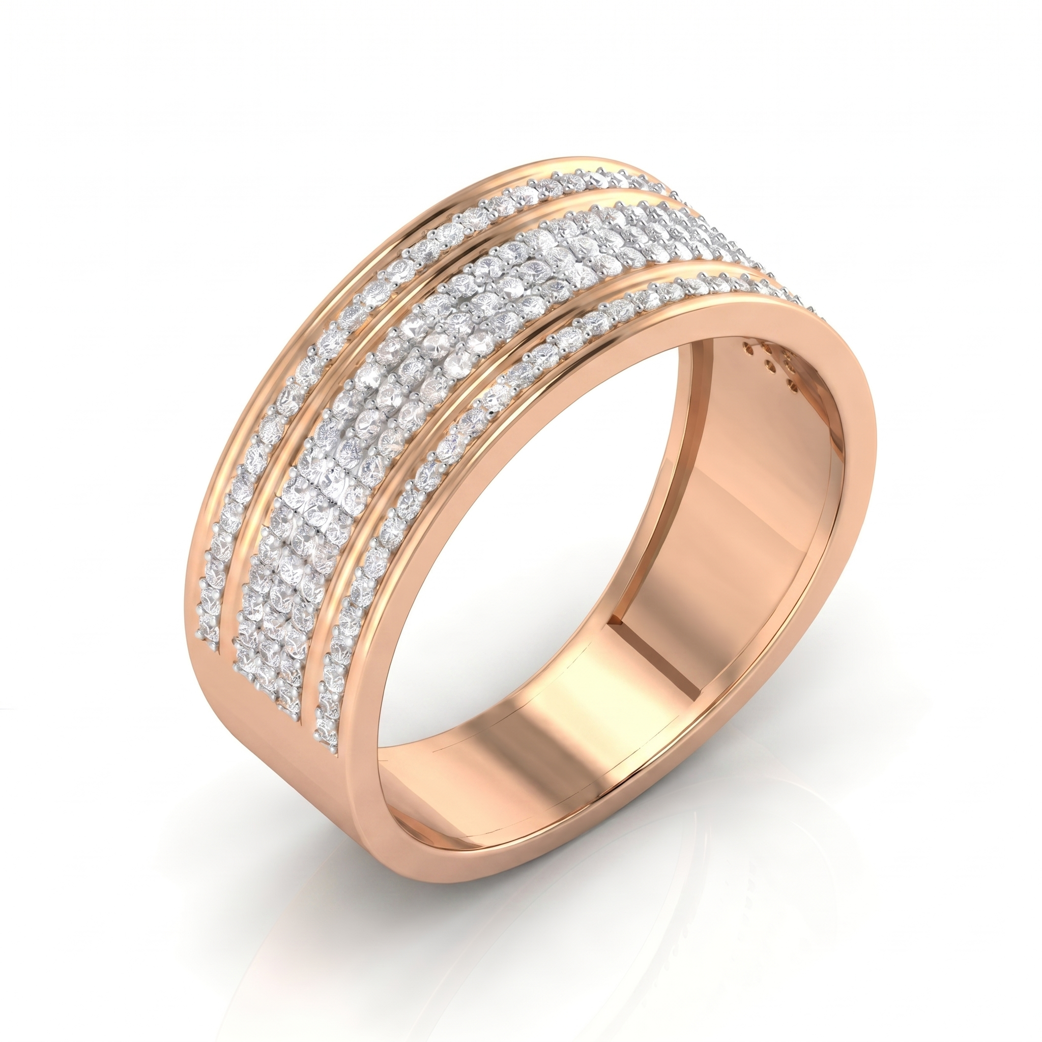 Sublime Harmony Diamond Ring by SVADEZI - rose