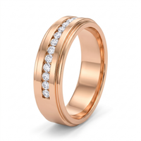 Glistening Splendor Diamond Ring by SVADEZI - rose