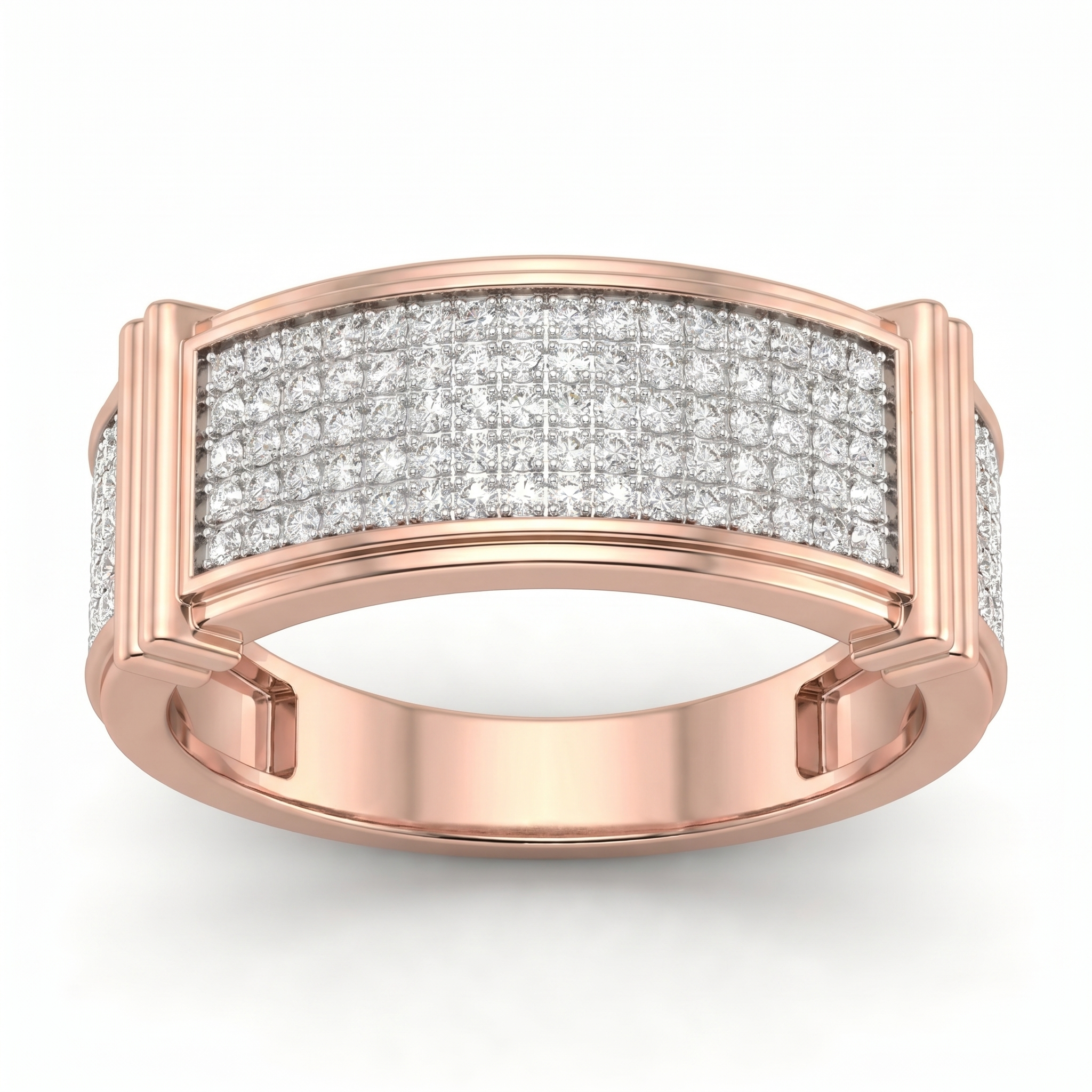 Pristine Allure Diamond Ring by SVADEZI - rose