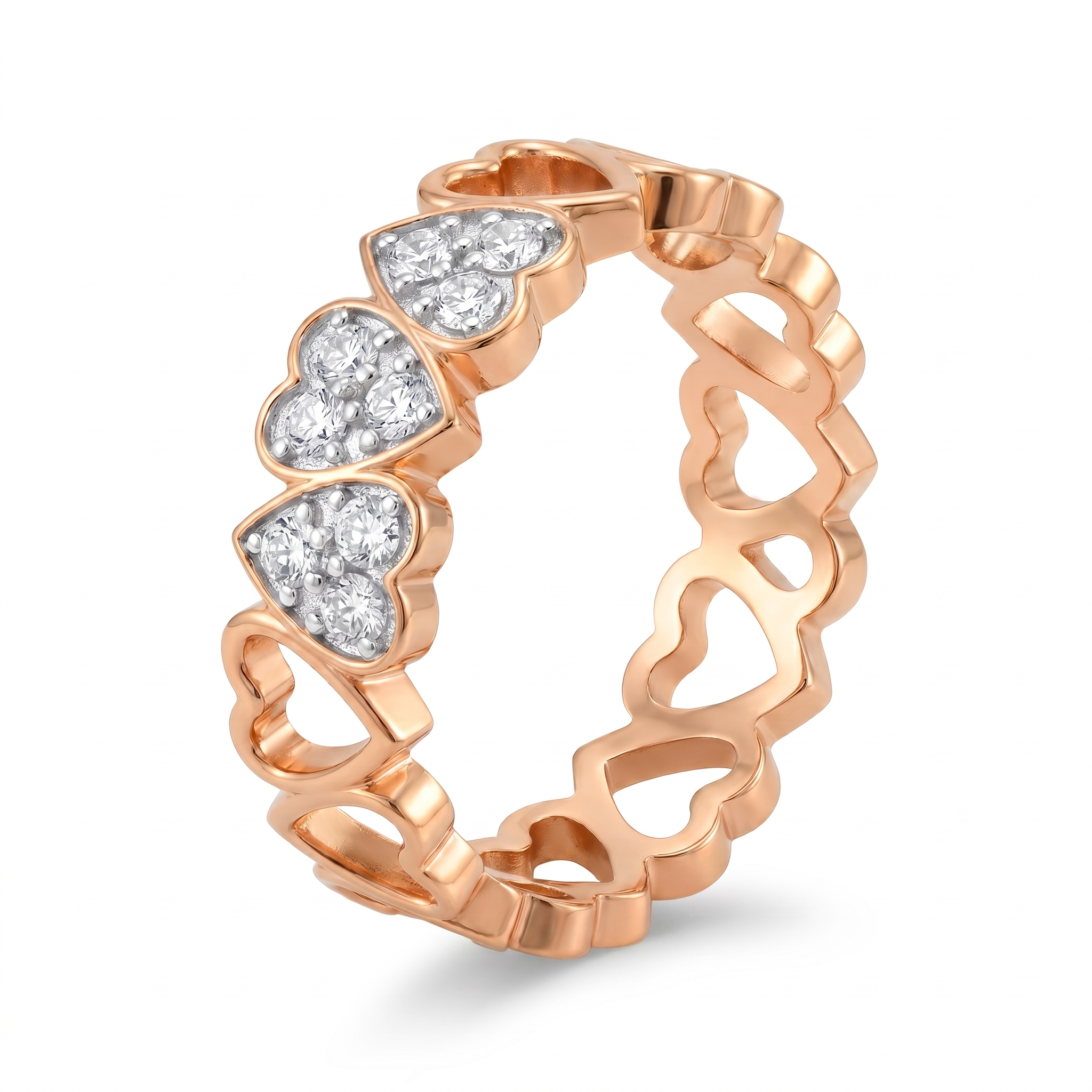 Pristine Grace Diamond Ring by SVADEZI - rose