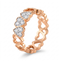 Pristine Grace Diamond Ring by SVADEZI - rose