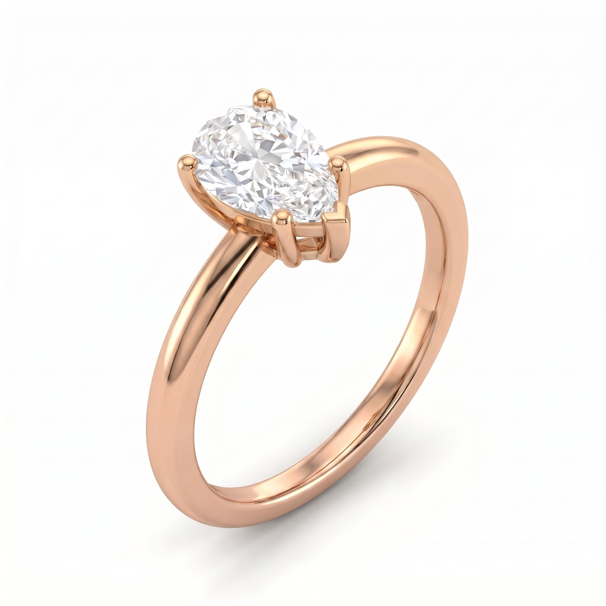 Sovereign Bliss Diamond Ring by SVADEZI - rose