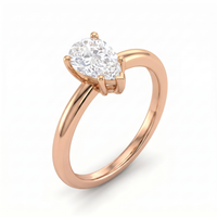 Sovereign Bliss Diamond Ring by SVADEZI - rose