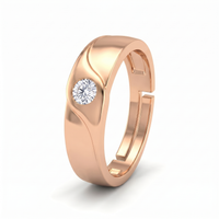 Aureate Allure Diamond Ring by SVADEZI - rose